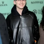Marty Premiere Timothee Chalamet Black Jacket
