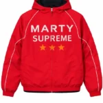 Marty Supreme Hooded Jacket Red