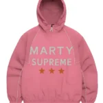 Marty Supreme Pink Hoodie