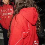 Marty Supreme Red Hooded Jacket