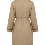 Marty Supreme Timothee Chalamet Cotton Coat Back