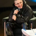 Marty Supreme Timothee Chalamet Hooded Black Jacket