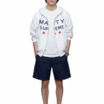 Marty Supreme Timothee Chalamet White Cotton Jacket