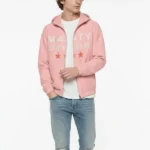 Marty Supreme Timothee Pink Hooded Jacket