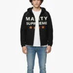 Marty Supreme Timothee Chalamet Black Jacket