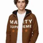 Marty Supreme Timothee Chalamet Brown Jacket
