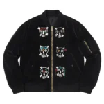 Supreme Black Velvet Jacket