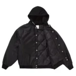 Supreme Hooded Stadium Hooded Black Jacket