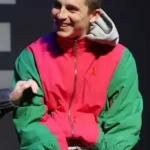 Timothee Chalamet Marty Supreme Christmas Red Green Hooded Jacket