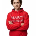 Timothee Marty Supreme Red Hooded Jacket