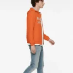 Timothee Chalamet Orange Marty Supreme Jacket