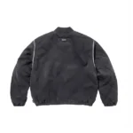 Suprem Quilted Back Black Jacket