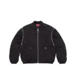 Suprem Quilted Black Jacket