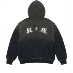 Supreme Black True Religion Zip Up Hoodie