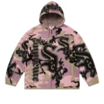 Supreme Chicago Sox Pink Zip Up Hoodie