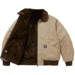 Supreme Dickies Reversible Beige Cotton Jacket