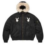 Supreme Playboy Logo Black Jacket