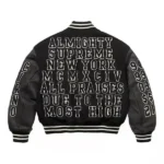 Supreme Praises Vaesity Black Jacket