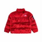 Supreme TNF Faux Fur Nuptse Jacket