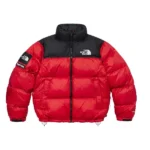 The North Face Nuptse Red Jacket