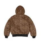 Supreme Leopard Hooded Bomber Jacket