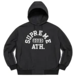 Supreme Applique Black Hooded Jacket