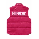 Supreme Champion Dark Pink Puffy Vest
