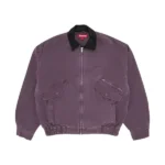 Supreme Collar Purple Utility Jacket