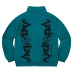 Supreme Dragon Track teal Jacket