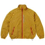 Supreme Plaid yellow Track Jacket