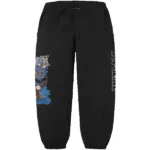 Supreme Printed Black Track Trouser