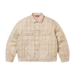 Supreme Studded Seam Denim Jacket