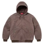 Supreme Studded Work Brown Jacket