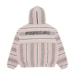 Supreme Woven Stripe Pink Jacket