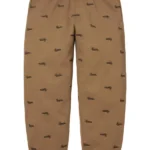 Supreme Repeat Script Brown Trouser