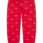 Supreme Repeat Script Red Trouser
