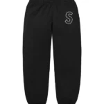 Supreme S Logo Black Trouser